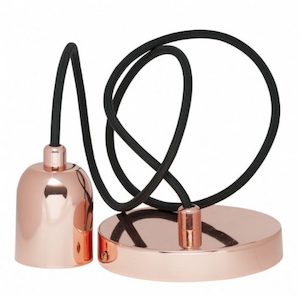 Bulb & Flex Copper set of 2 - White Sugaa and Co