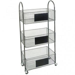 3 Tier Trolley - White Sugaa and Co