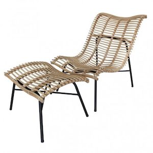 Nuvali Lounger - White Sugaa and Co