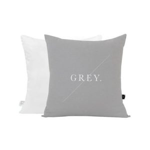 Grey Cushion - White Sugaa and Co