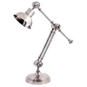 Adjustable Table Lamp Silver - White Sugaa and Co