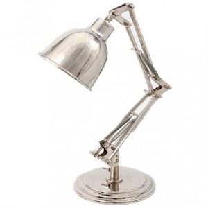 Table Lamp Silver - White Sugaa and Co