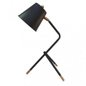 Table Lamp Black/Gold - White Sugaa and Co