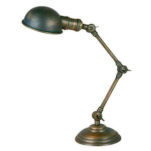 Desk Lamp Black/Brass - White Sugaa and Co