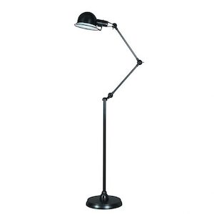 Adjustable Floor Lamp Black - White Sugaa and Co