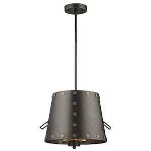 Weathered Iron Ceiling Light - White Sugaa and Co