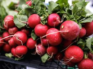 Crooked Vege Organic Radishes - Bunch