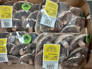 SHARING NZ Organic Mushrooms - Portobello Vitamin D Rich 250 g