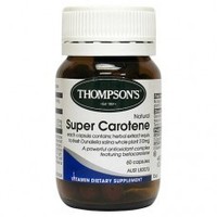 Thompsons Natural Super Carotene 60 caps Thompsons