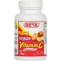 Deva Vitamin C (All Natural) 90 tabs Deva Nutrition