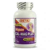 Deva Cal-Mag Plus 90 tabs Deva Nutrition