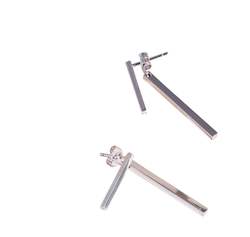 Internet web site design service: Jacket Earrings Silver