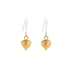 Wild HeartSpace Earrings 9CT Leaves