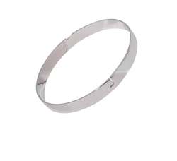 Internet web site design service: The Winding Road Bangle Silver