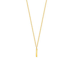 Fine Line Necklace Gold