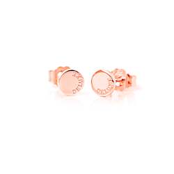 Internet web site design service: DELUXE 9CT Rose Gold Studs