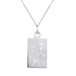 Blessings Cherry Blossom Pendant Silver