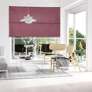 Blind: Motorised Bonny Blockout Roman Blinds