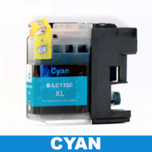 Computer wholesaling - including peripherals: Brother Compatible Ink Cartridge LC135XL Cyan