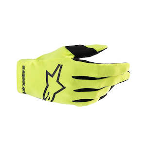 Gloves: Youth Radar Gloves Yellow