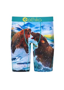 Underwear: Ethika Boys Kodiak Bear Staple