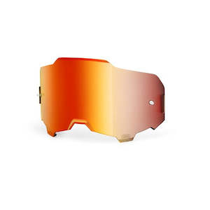 Goggle Accessories: Armega Goggle Lens Red Mirror