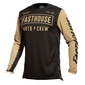 Grindhouse Strike Jersey Black/Khaki Small