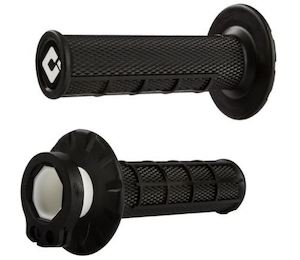 ODI MX V2 Lock-On Half-Waffle Grips Black