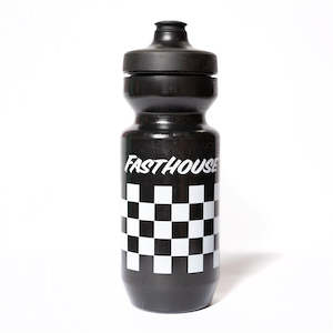 Fasthouse Checkers Water Bottle Black