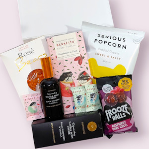 Gluten & Dairy Free for Her- Hand Cream, Lollies, & Chocolate Gift Basket