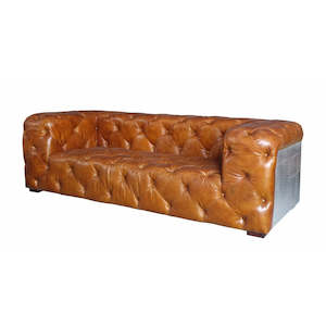 Furniture wholesaling: Chunky Airforce Wrap 3 Seater | Amber