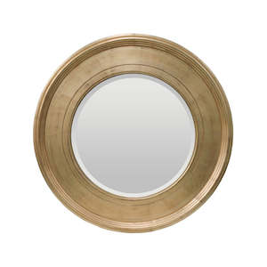 Antonia Round Mirror | Country Gold