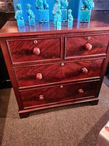 Furniture wholesaling: Flame Mahogany Chest of Draws