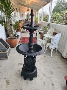 Cast Iron Fountain - G and M home.