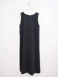 Evan dress - Black Silk