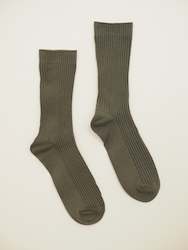 Clothing: S O K K E N Twilight socks - Pesto