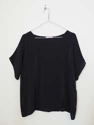 Sundance top - Black viscose