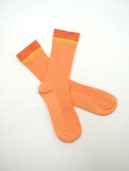 Clothing: S O K K E N Picnic socks - Apricot