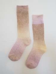 Clothing: S O K K E N Moon Rise socks