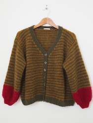 Hand knit cardi - Bamboo Hut