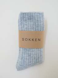 S O K K E N Cabin Socks - Columbia