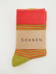 S O K K E N Sunday Socks - Pistachio