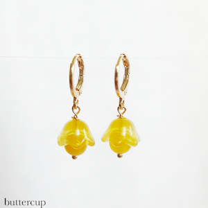 Sunflower earrings-buttercup