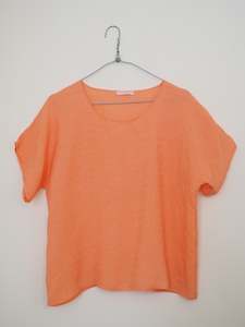 Clothing: Sundance top - Peach parade