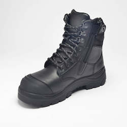 Footwear: 890BZ | BLACK â SIDE ZIP â 20CM (8â)