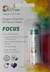 Wifsom Focus Aromatherapy Nasal Inhaler "Get In The Zone"