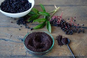 Dried Elderberries Organic 50g