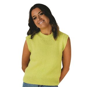 Alpaca Yarns Neon Vest (1147)