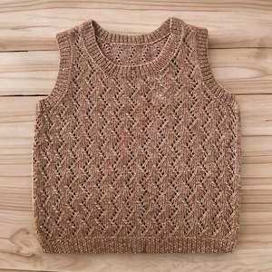 Lace Detail Slipover Knit Kit