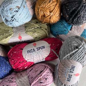 Inca Spun Alpaca Donegal Tweed - 10Ply (Worsted)